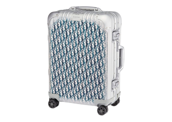 Valise Cabine Dior et RIMOWA Gris/Bleu