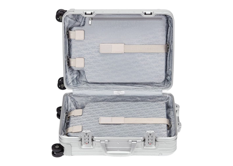 Valise Cabine Dior et RIMOWA Gris/Bleu