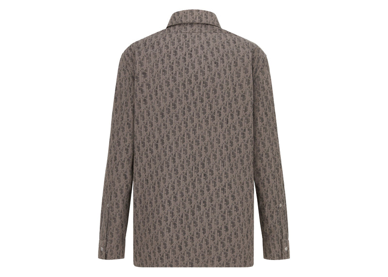Surchemise Dior x CACTUS JACK Marron/Noir