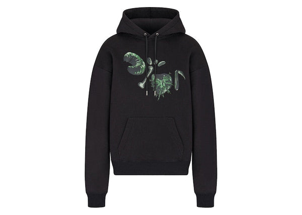 Sweat à capuche oversize Dior x CACTUS JACK Noir