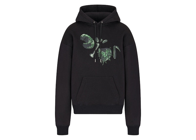 Sweat à capuche oversize Dior x CACTUS JACK Noir