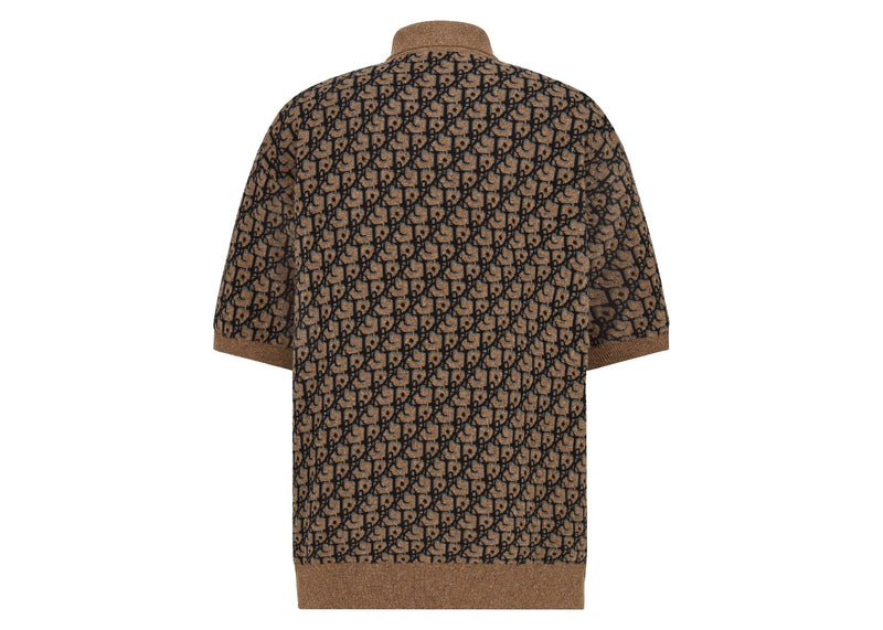 Polo oversize Dior x CACTUS JACK Beige/Noir