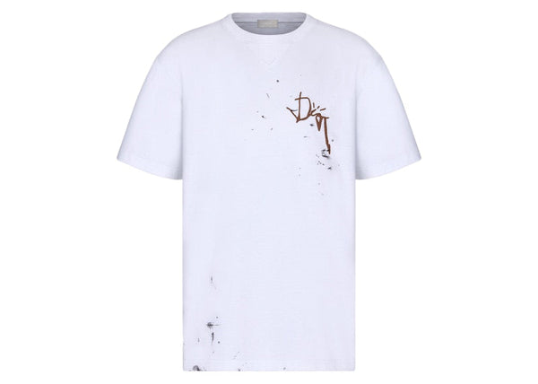 T-shirt oversize Dior x CACTUS JACK Blanc