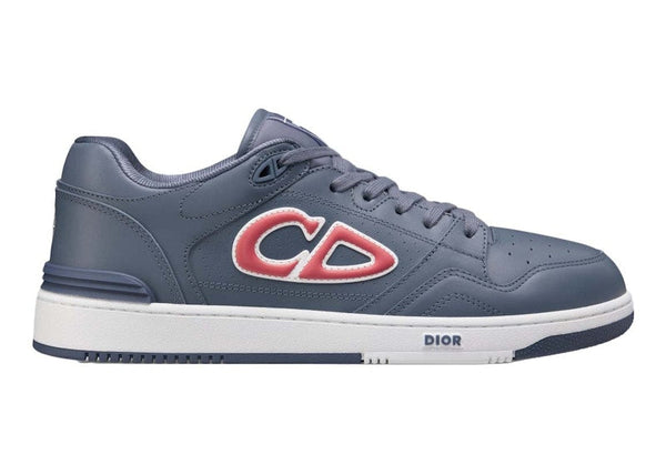 Baskets basses Dior x Stone Island B57 Bleu Rouge