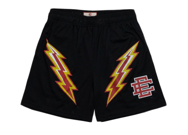 Eric Emanuel EE Basic Lightning Bolt Short Schwarz/Gelb/Rot