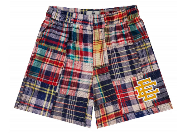 Eric Emanuel EE Basic Short Madras Plaid/Gelb EE