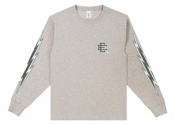 Eric Emanuel EE Langarm-T-Shirt Grau/EE Bolts 