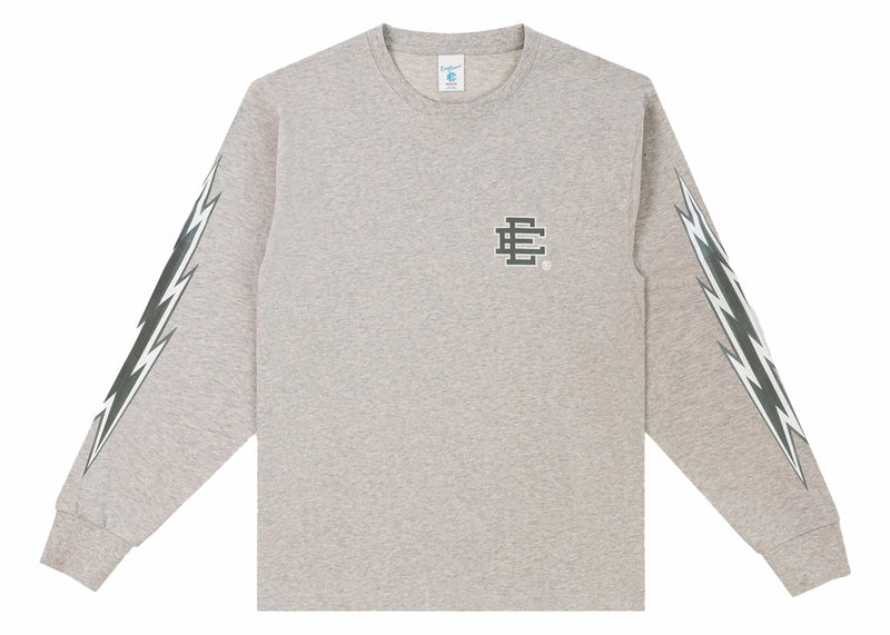T-shirt à manches longues Eric Emanuel EE Gris/EE Bolts 