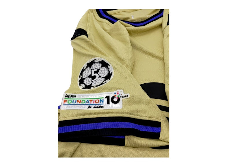 FC Barcelona x Kobe Bryant UCL Stadium Replica Away 2025/26 Jersey Yellow
