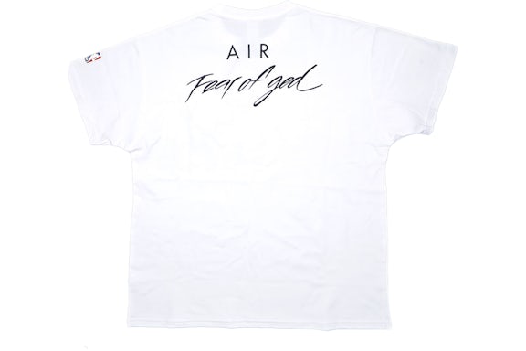 T-shirt Fear of God x Nike Air Fear of God Blanc 