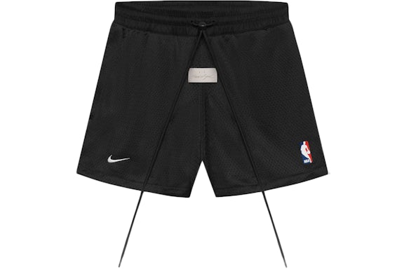 Short de basket Fear of God x Nike Off Noir