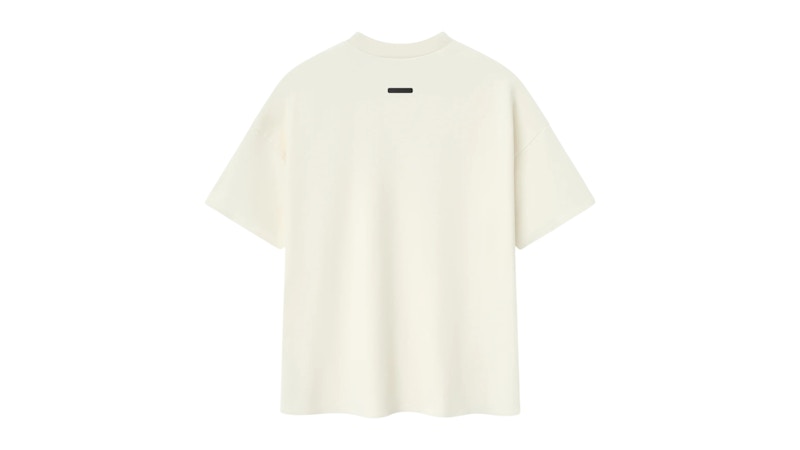 T-shirt de performance athlétique Fear of God, blanc crème