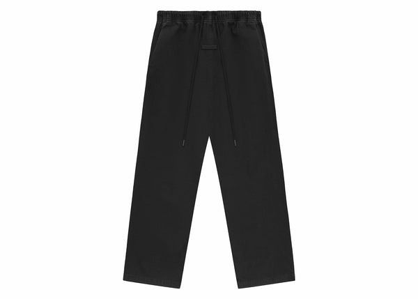 Pantalon de détente en denim Fear of God Essentials en denim noir surteint