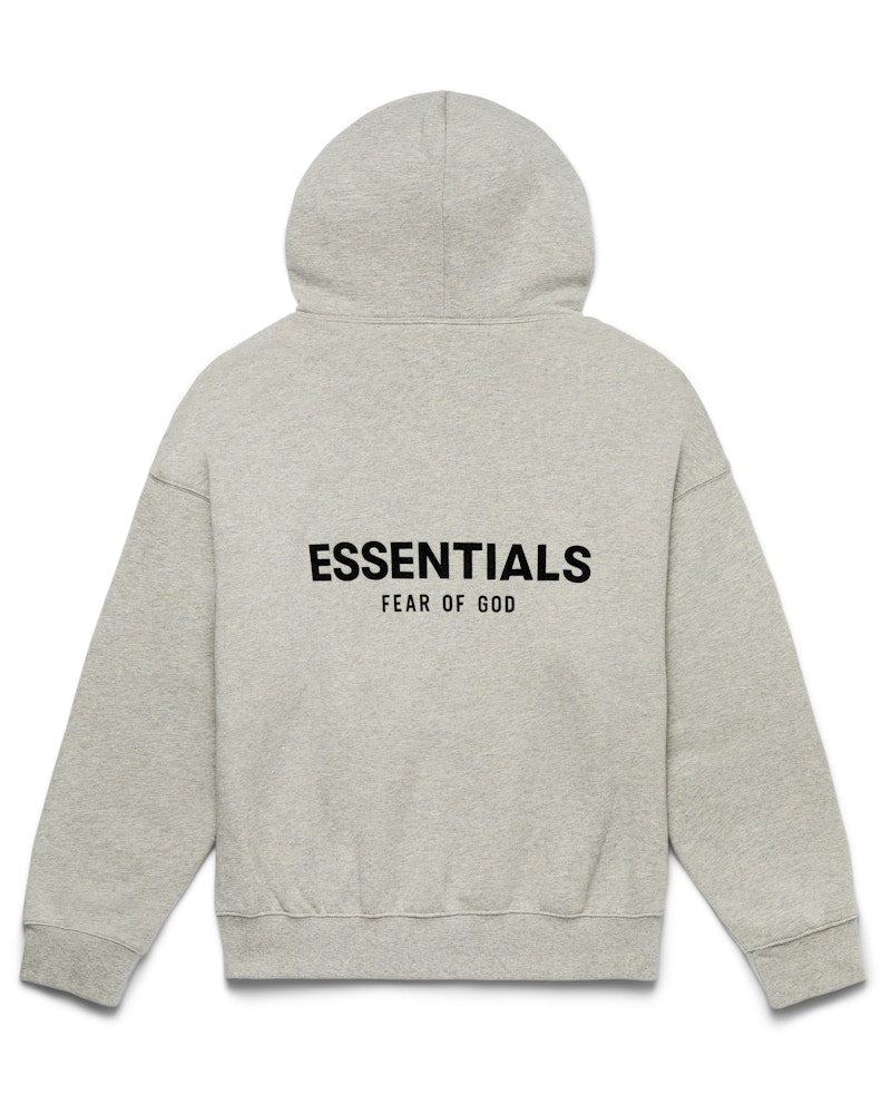 Sweat à capuche Fear of God Essentials (2022) Avoine foncée