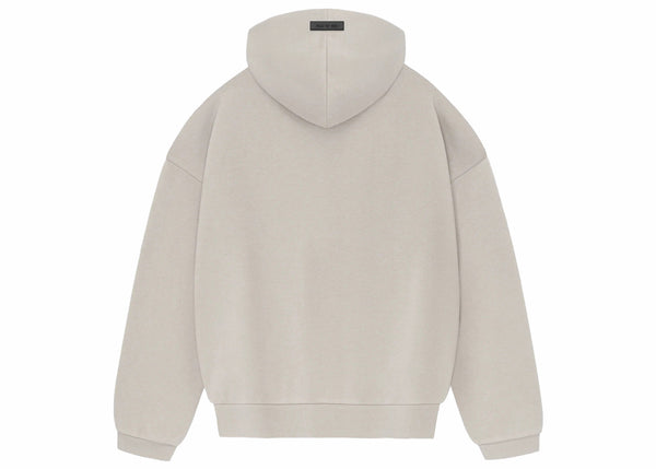 Fear of God Essentials Hoodie Silver Cloud