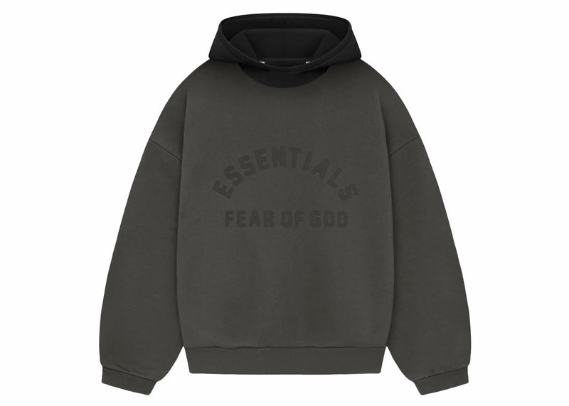 Sweat à capuche en nylon polaire Fear of God Essentials, encre/noir de jais