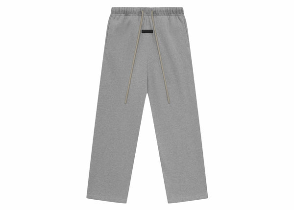Pantalon décontracté Fear of God Essentials, avoine foncé chiné