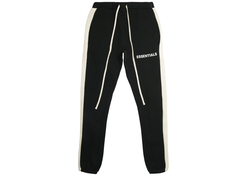 Fear of God Essentials Side Stripe Sweatpants Black