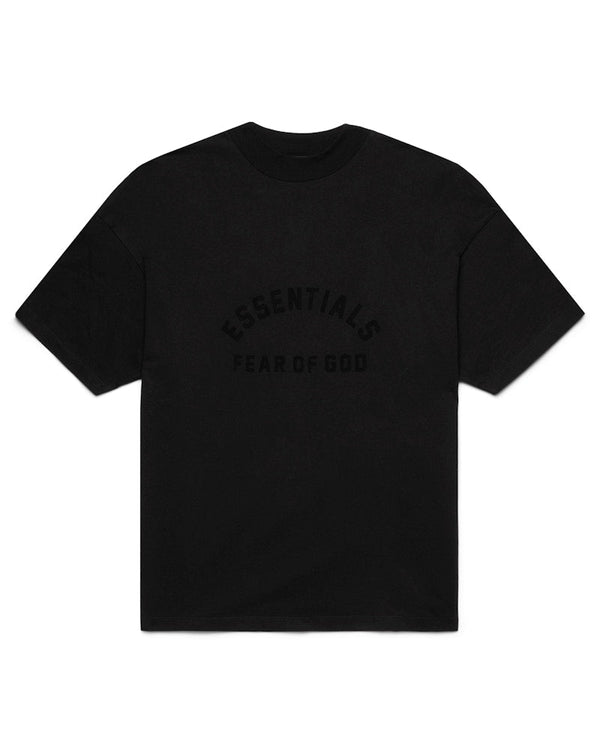T-shirt à logo Arch Essentials Fear of God, noir de jais