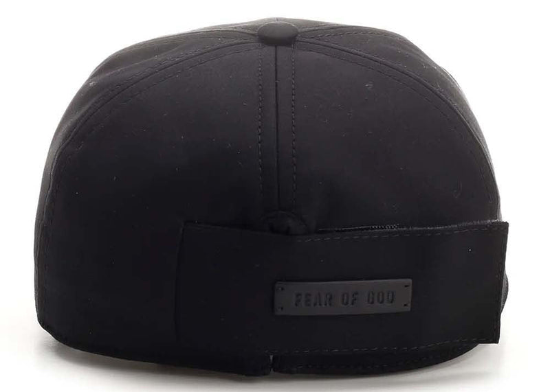 Casquette de baseball noire avec logo Fear of God