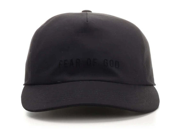 Casquette de baseball noire avec logo Fear of God