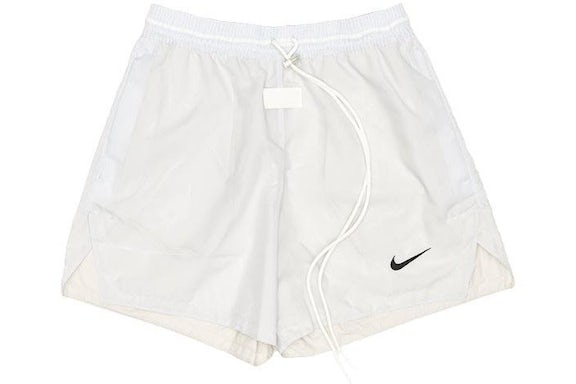 Short de basket Fear of God x Nike Platine pur