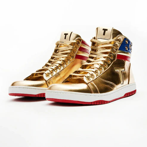 BASKETS TRUMP Les baskets montantes Never Surrender
