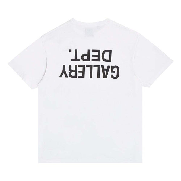 T-shirt blanc avec logo Fucked Up du département Galerie