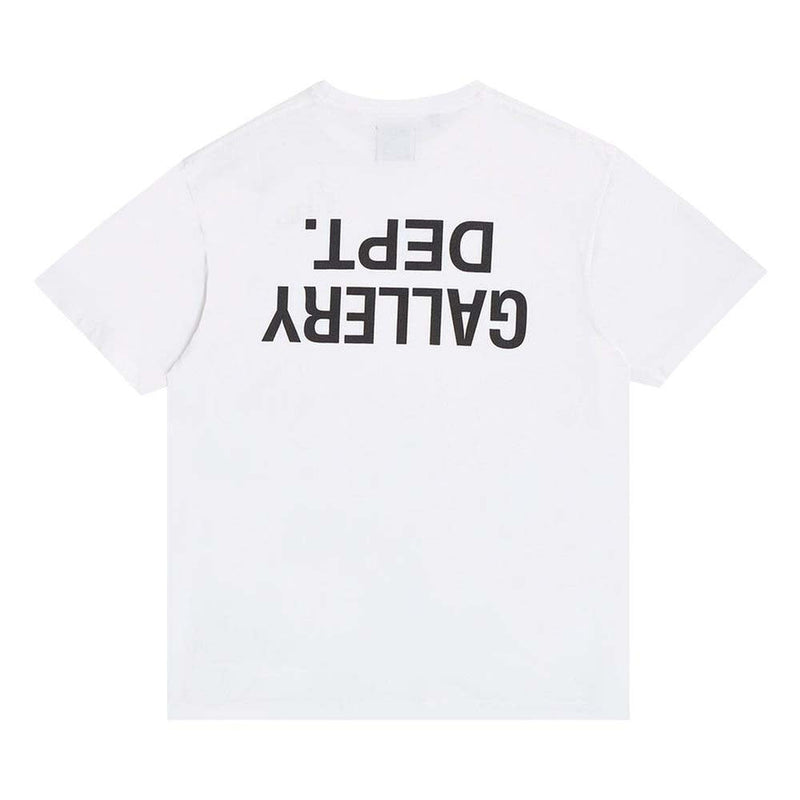 T-shirt blanc avec logo Fucked Up du département Galerie