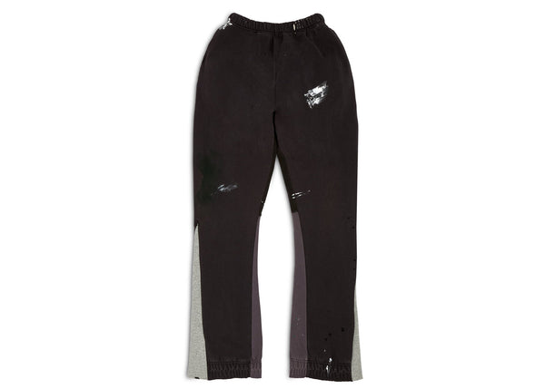 Pantalon de survêtement évasé peint Gallery Dept. Noir délavé 