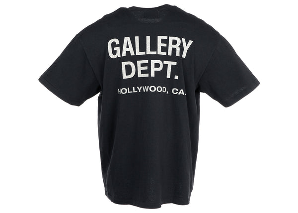T-shirt souvenir du département des galeries, noir et blanc