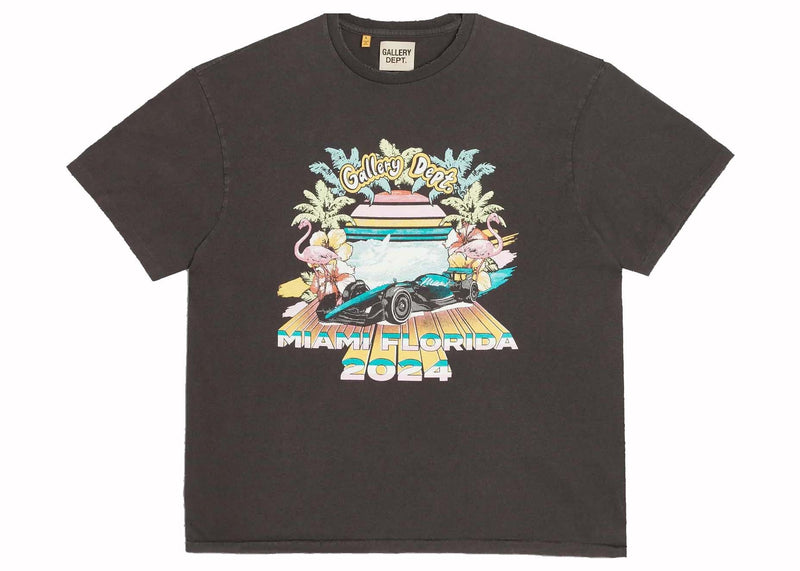 T-shirt vintage noir « Grand Prix de Miami » de la galerie Dept. x Miami International Autodrone 