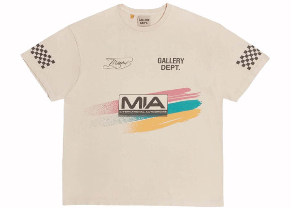 T-shirt Gallery Dept. x Miami International Autodrone « Miami Grand Prix » MIA Merch Blanc d'archive 
