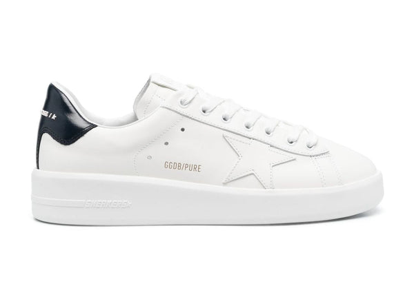 Golden Goose Purestar Blanc Bleu Marine 