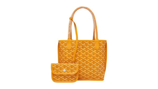 Goyard Mini cabas Goyard Anjou jaune