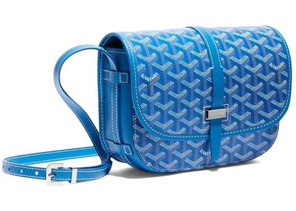 Goyard Belvedere PM Bleu Ciel