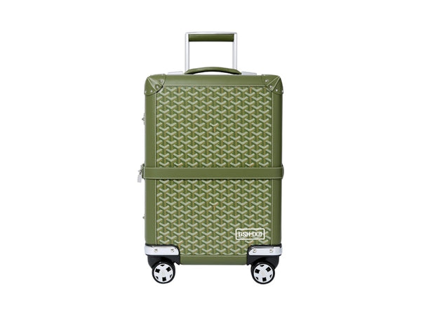 Valise trolley Goyard Bourget PM Kaki