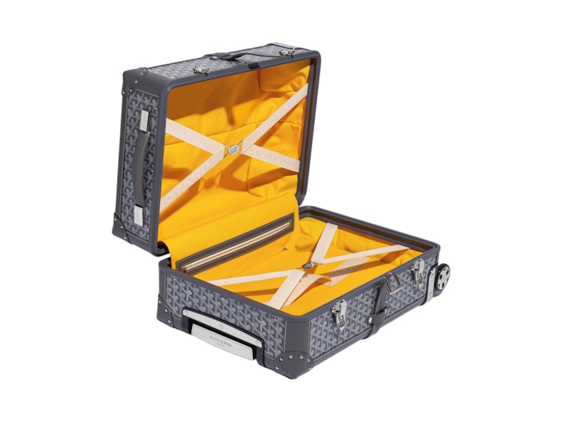 Valise trolley Goyard Bourget PM Gris