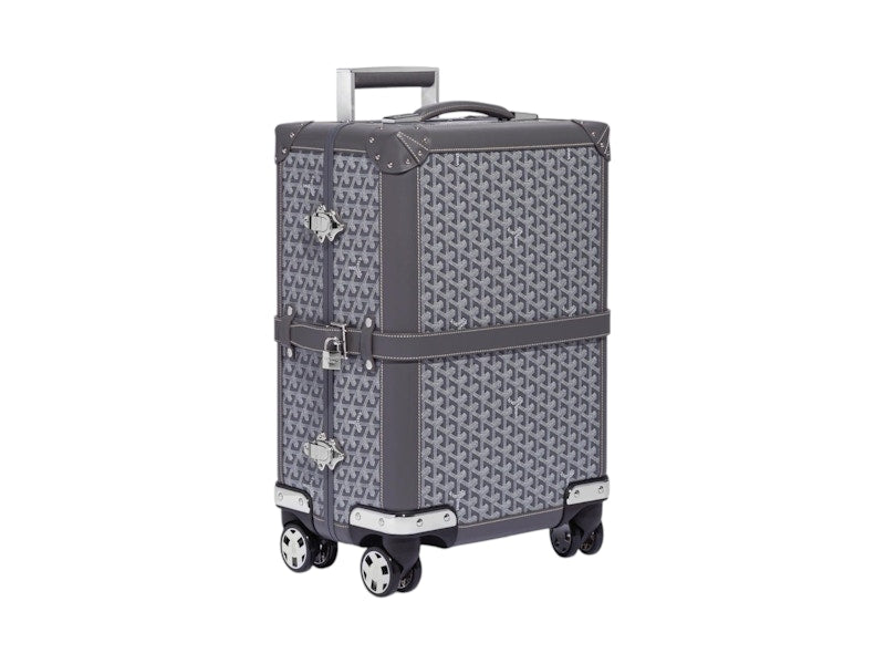 Valise trolley Goyard Bourget PM Gris