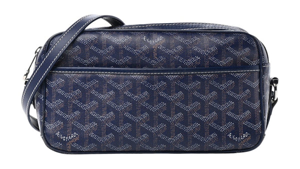 Goyard Goyardine Bleu Marine Goyard Cap Vert Bandoulière