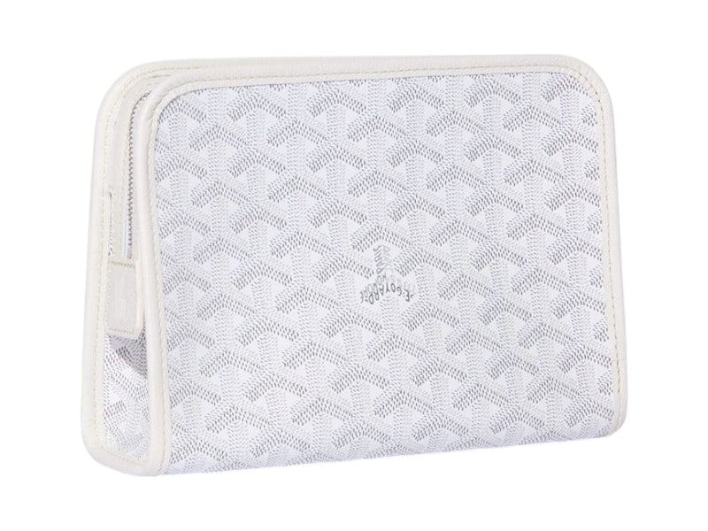 Trousse de toilette Goyard Jouvence PM Blanc