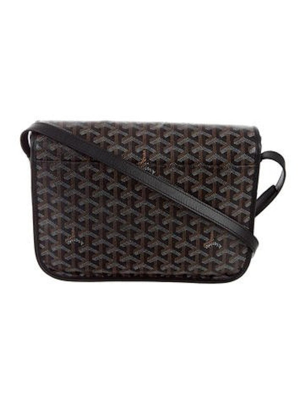 Goyard Belvédère Messenger Goyardine MM Noir