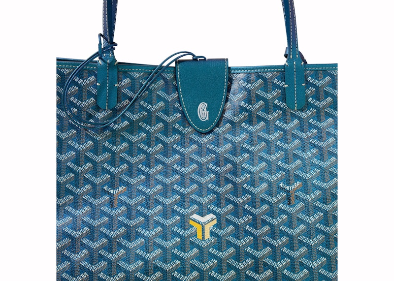 Goyard Saint Louis Cabas GM Bleu Nacré