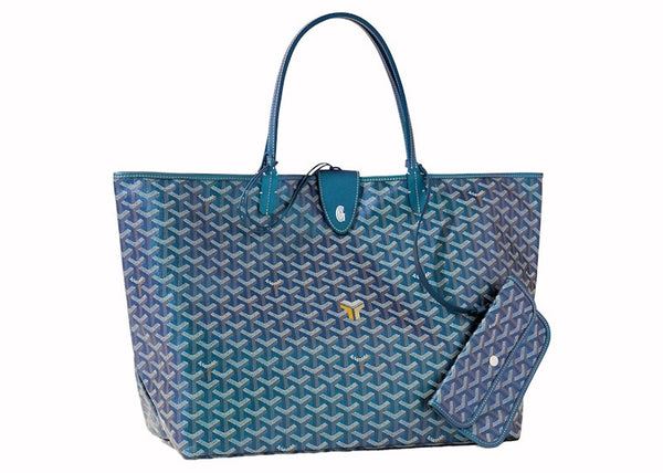 Goyard Saint Louis Cabas GM Bleu Nacré
