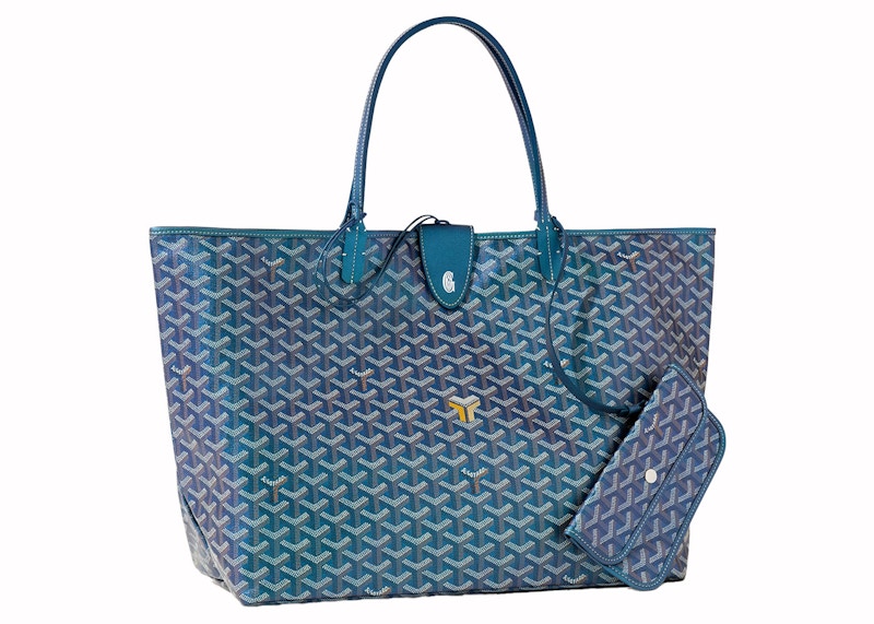 Goyard Saint Louis Cabas GM Bleu Nacré