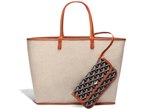 Goyard Saint Louis Cabas PM Noir/Naturel