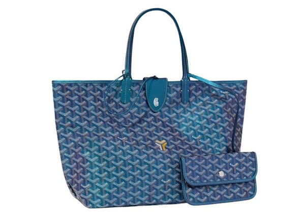Goyard Saint Louis Cabas PM Bleu Nacré