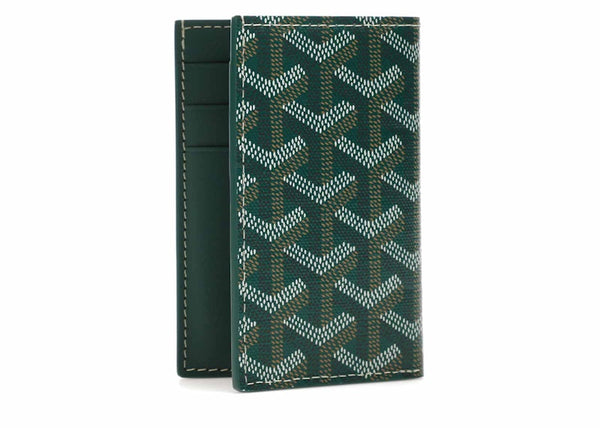 Porte-cartes Goyard Saint Pierre Vert