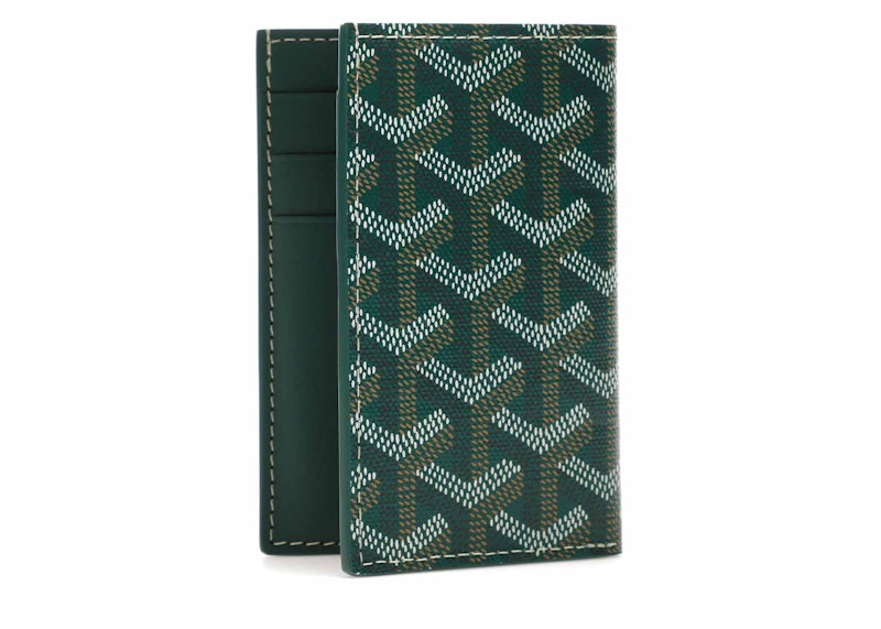 Porte-cartes Goyard Saint Pierre Vert