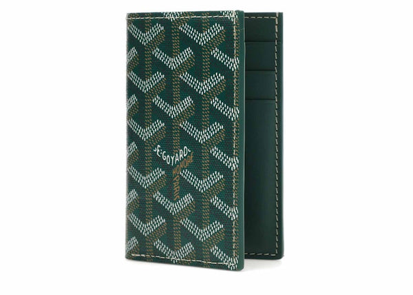 Porte-cartes Goyard Saint Pierre Vert
